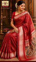 Mysore Crepe Red